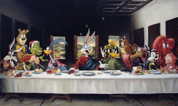 Bugs Bunny Last Supper